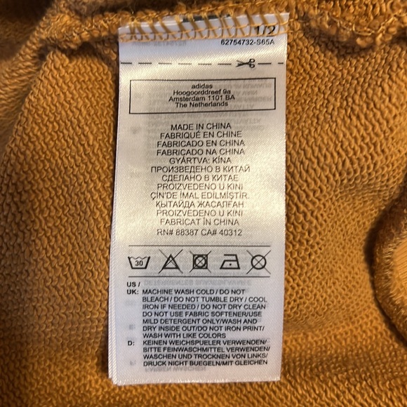 Adidas Mens XL Hoodie Sweatshirt NWT - Picture 5 of 5